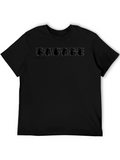 Mens Black Savage Graphic Tee