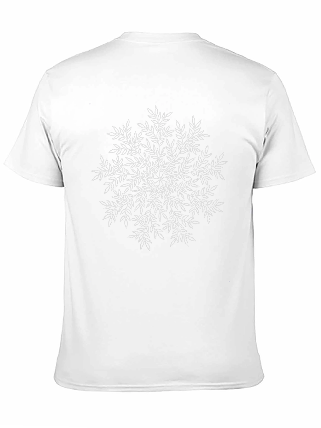 Nature-Inspired Mandala Tee