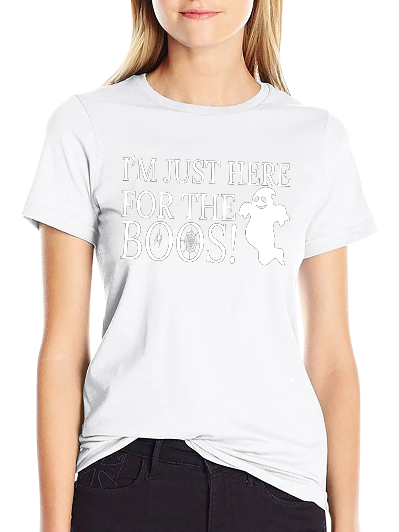 Halloween Boo T-Shirt - Funny Ghost Tee