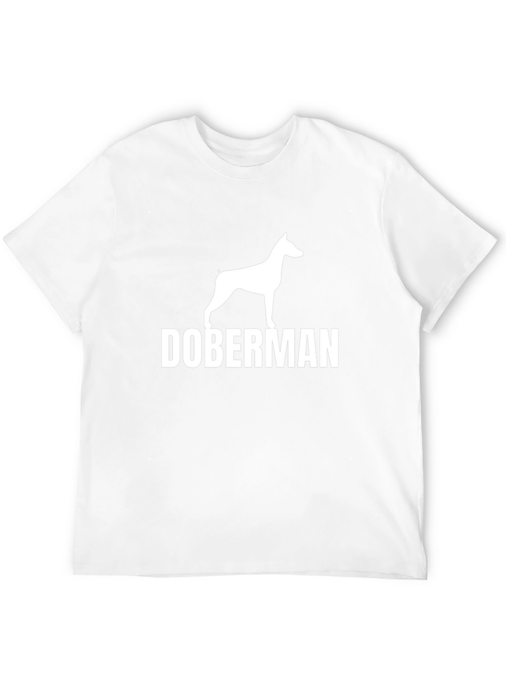 Doberman Dog Breed T-Shirt - Black Cotton Tee