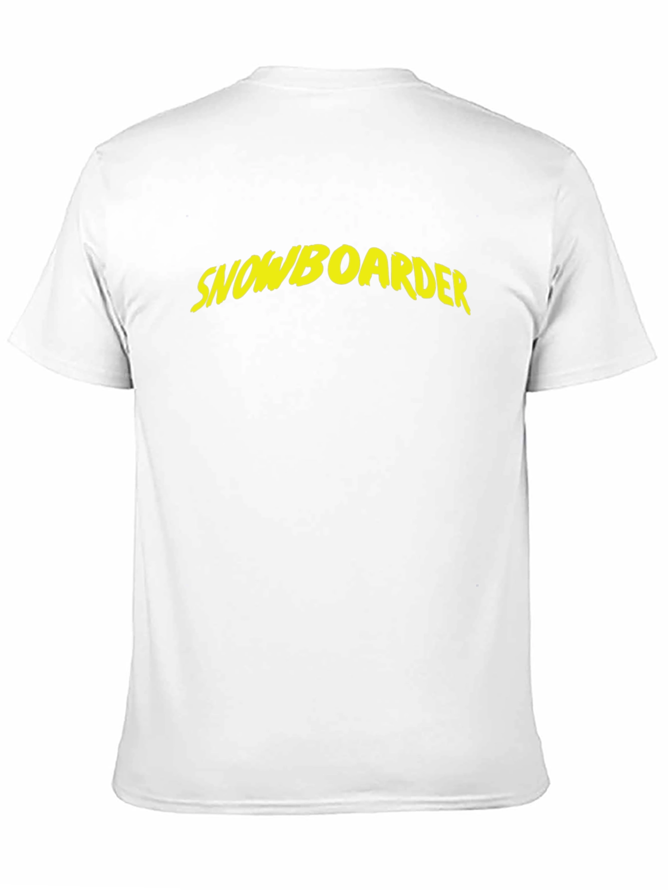Snowboarder Graphic Black T-Shirt