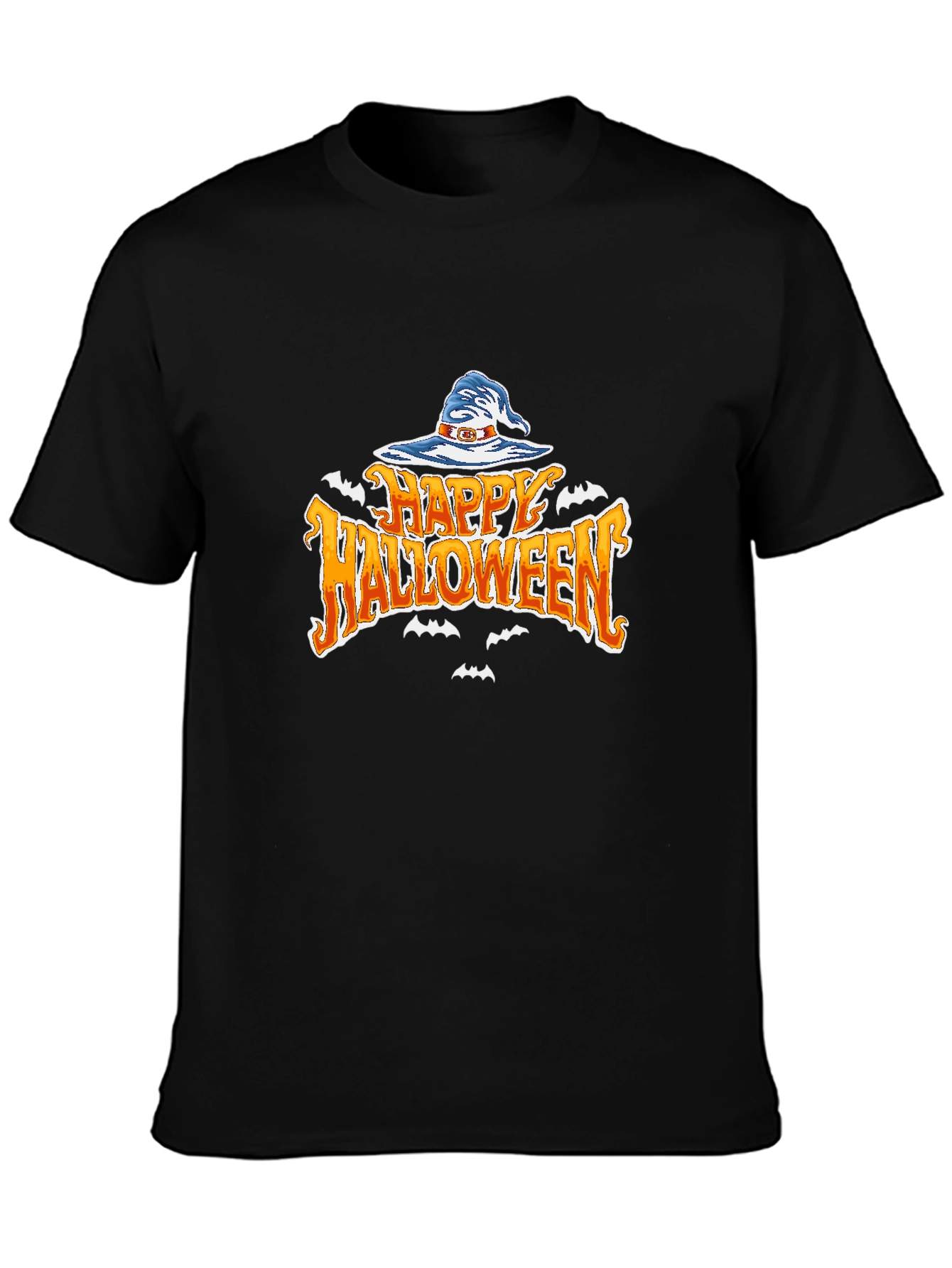 Happy Halloween Witch Hat T-Shirt