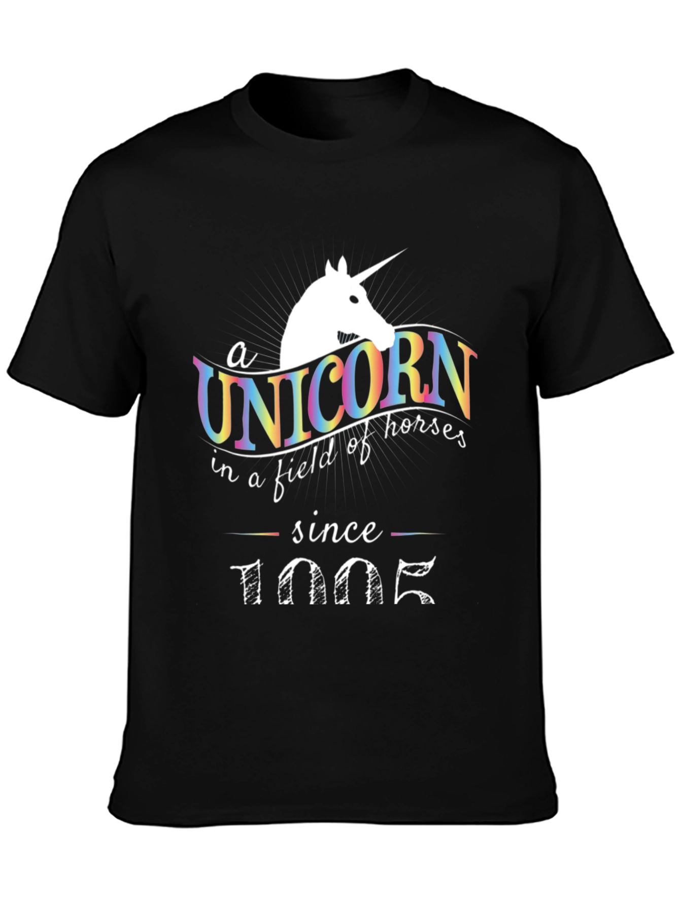 Unicorn Since 1005 T-Shirt | Novelty Graphic Tee