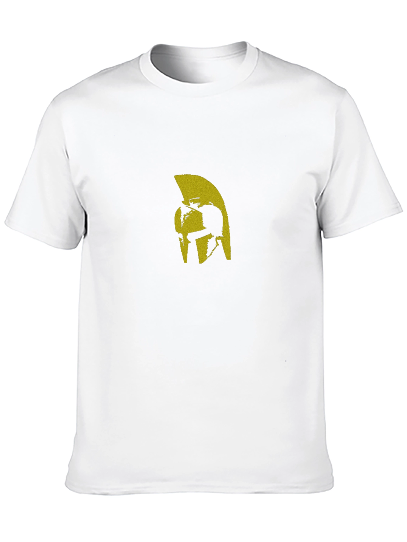 Spartan Helmet Graphic T-Shirt - Black