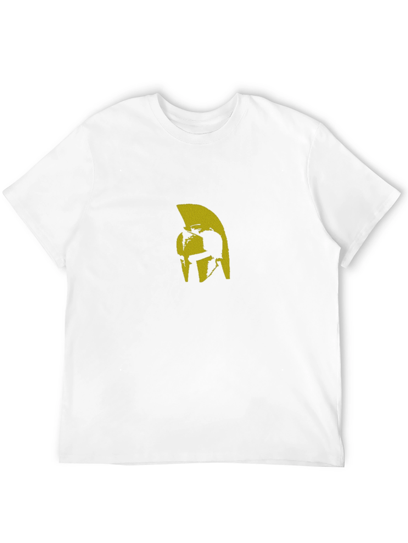 Spartan Helmet Graphic T-Shirt - Black
