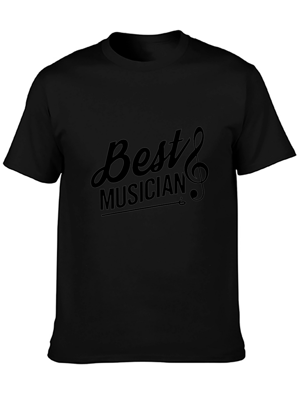 Best Musician T-Shirt - Black Graphic Tee