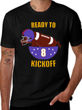 Ready to Kickoff Football T-Shirt