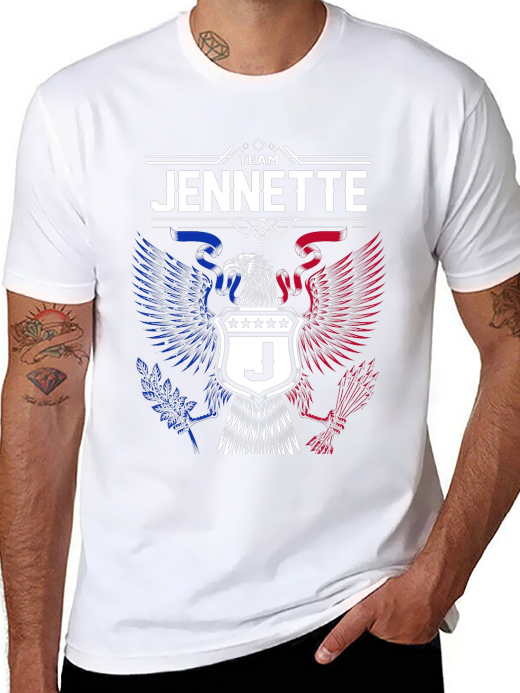 Team Jennette Eagle Graphic T-Shirt