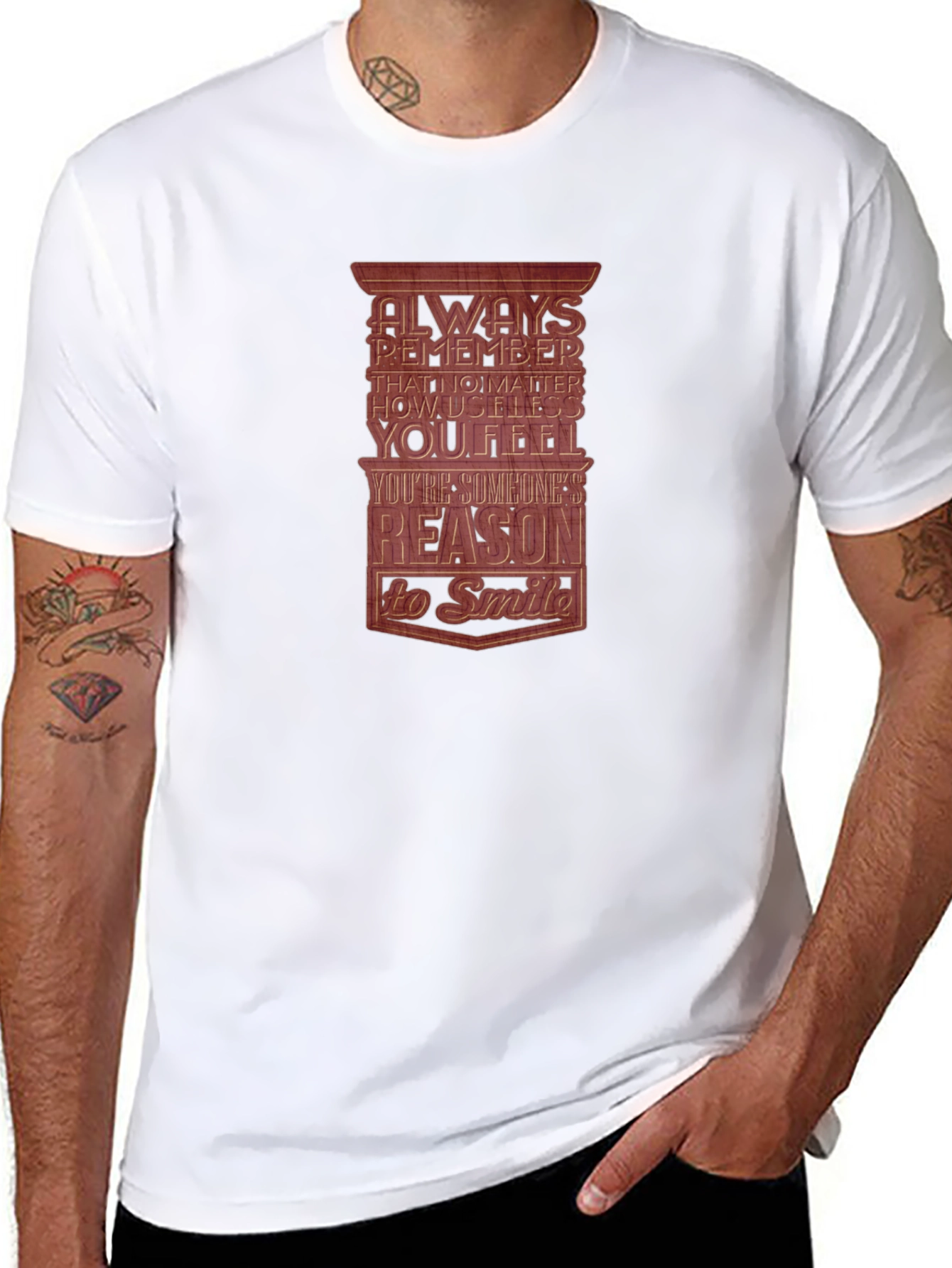 Motivational Quote Graphic Tee