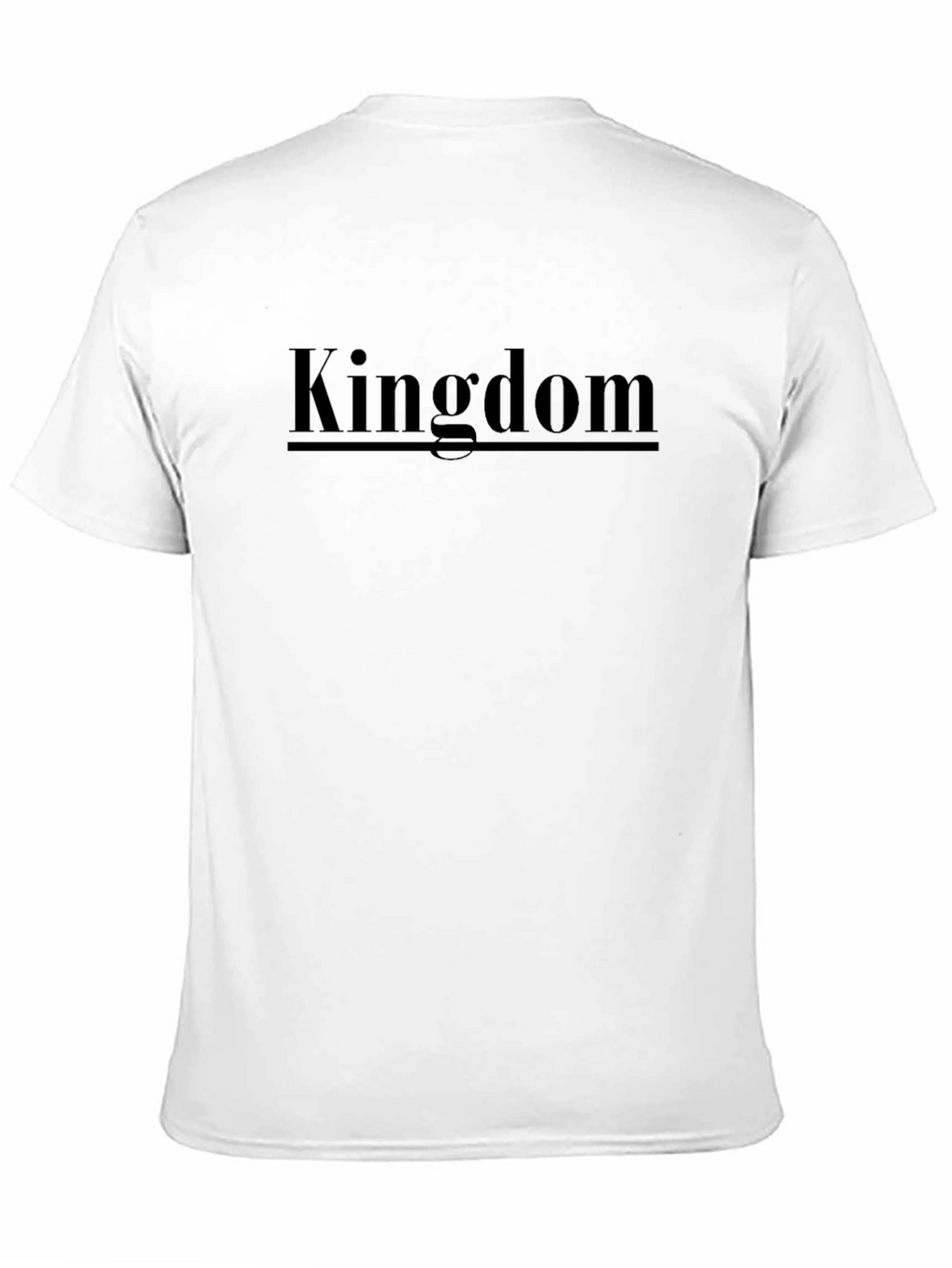 Kingdom Tee - Black Graphic T-Shirt