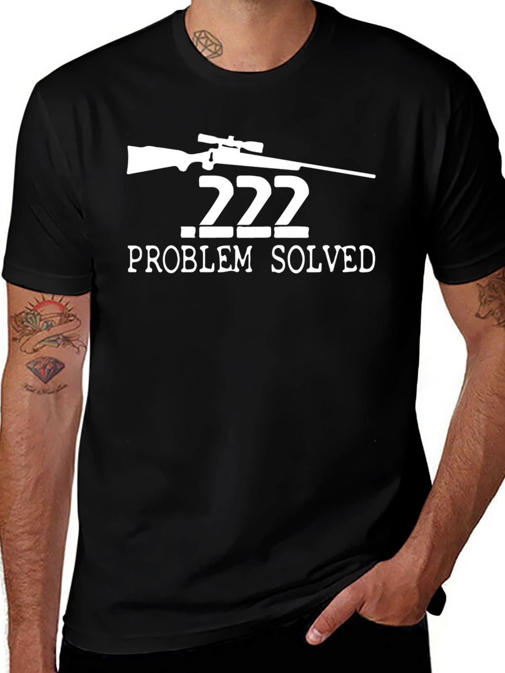 222 Problem Solved Graphic Tee