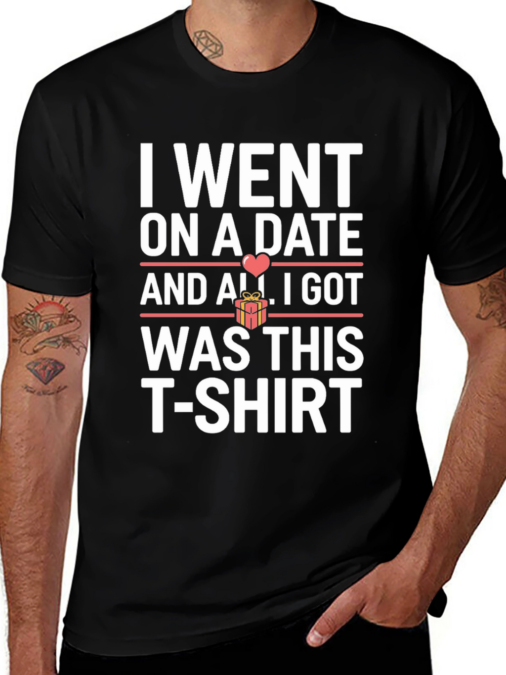 Funny Date T-Shirt - I Went on a Date