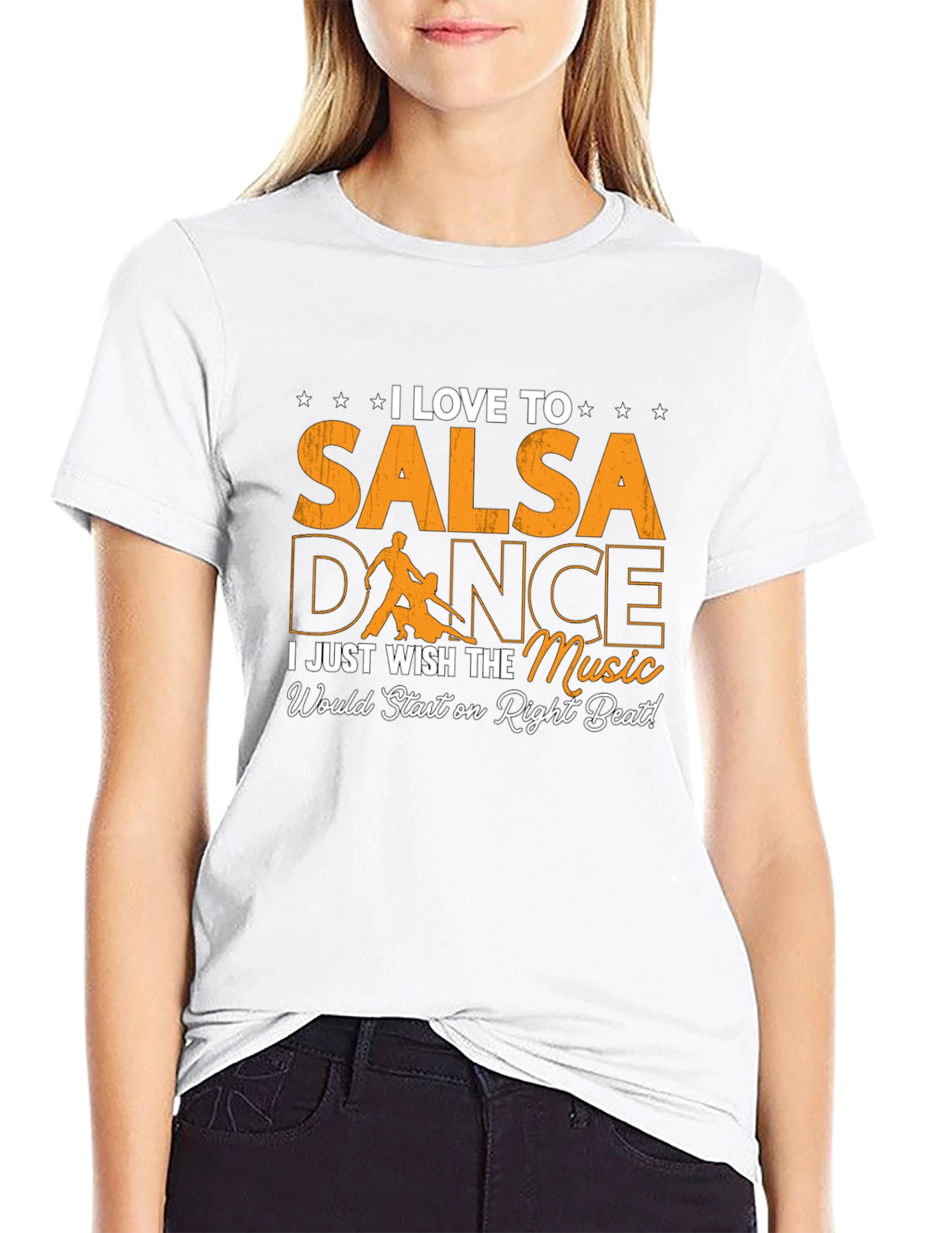 I Love Salsa Dance T-Shirt - Right Beat Music