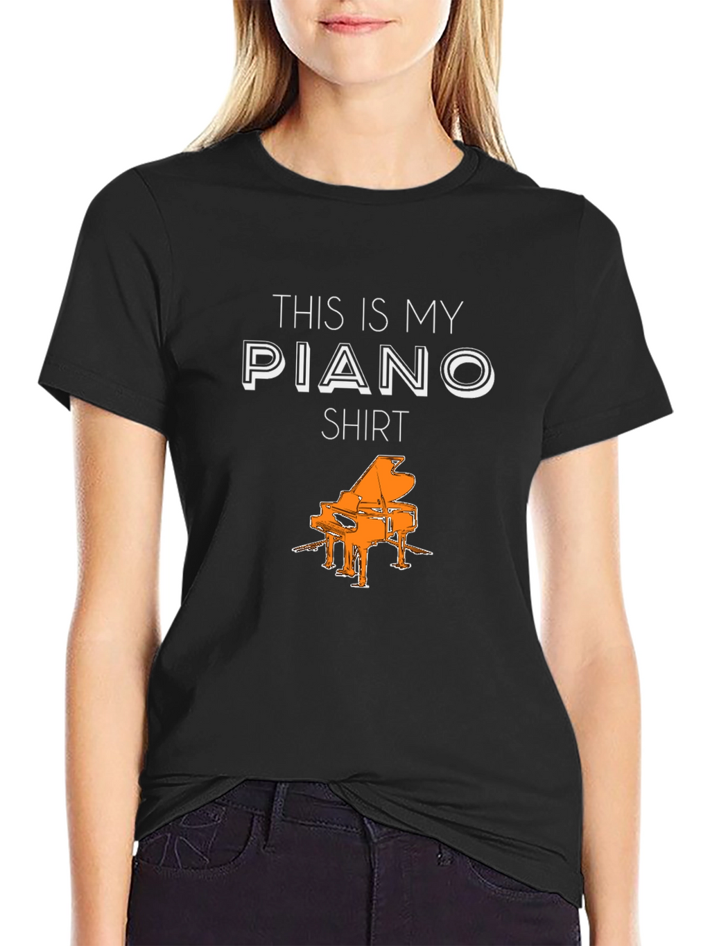 This Is My Piano Shirt - Musician Tee