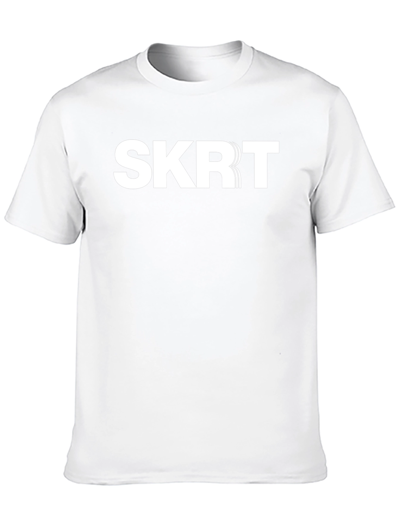 SKRT Graphic Print Black Short Sleeve T-Shirt