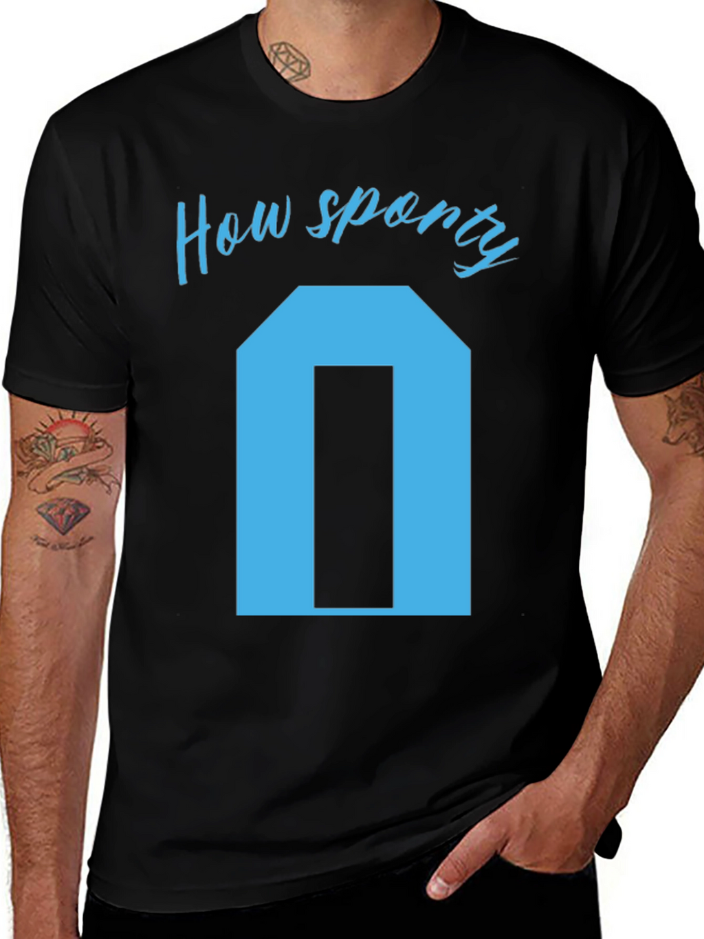 How Sporty T-Shirt - Unique Graphic Tee