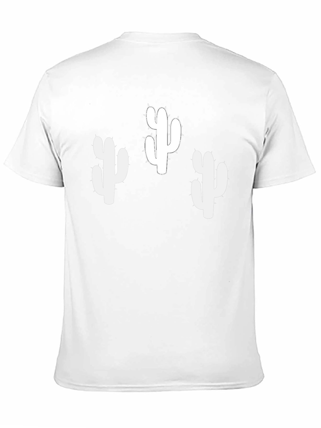 Cactus T-Shirt - Black Cotton Tee