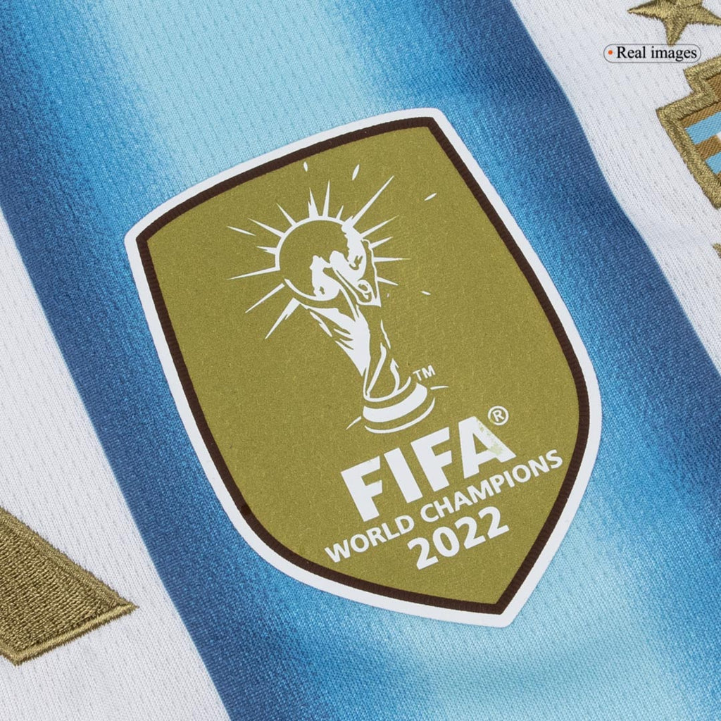 MESSI #10 Argentina Home Soccer Jersey World Cup 2026 Blue&White Image 6
