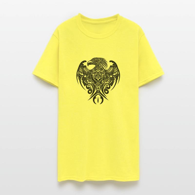 Adler Tribal Logo Elegant Tattoo Style