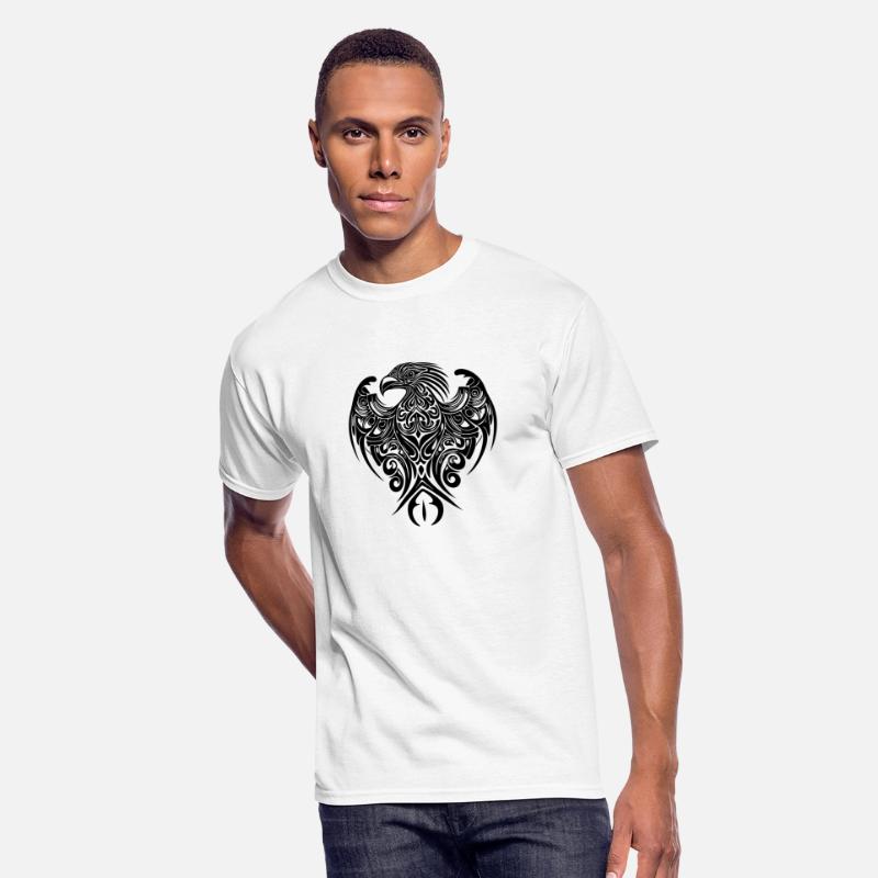Adler Tribal Logo Elegant Tattoo Style