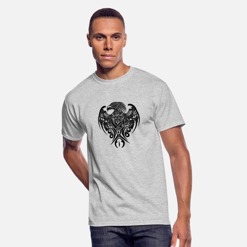 Adler Tribal Logo Elegant Tattoo Style