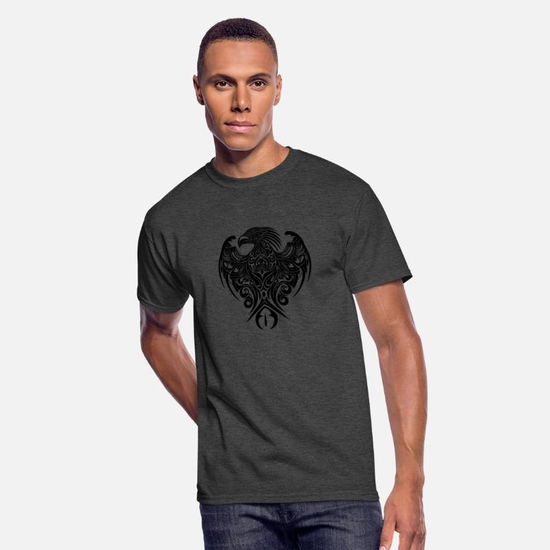 Adler Tribal Logo Elegant Tattoo Style