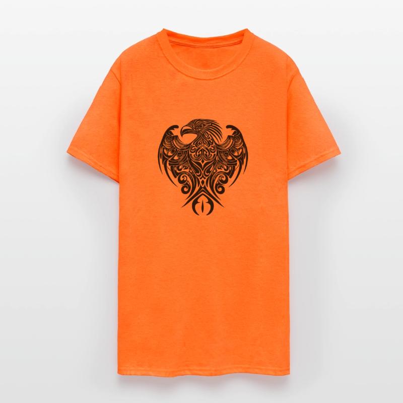 Adler Tribal Logo Elegant Tattoo Style