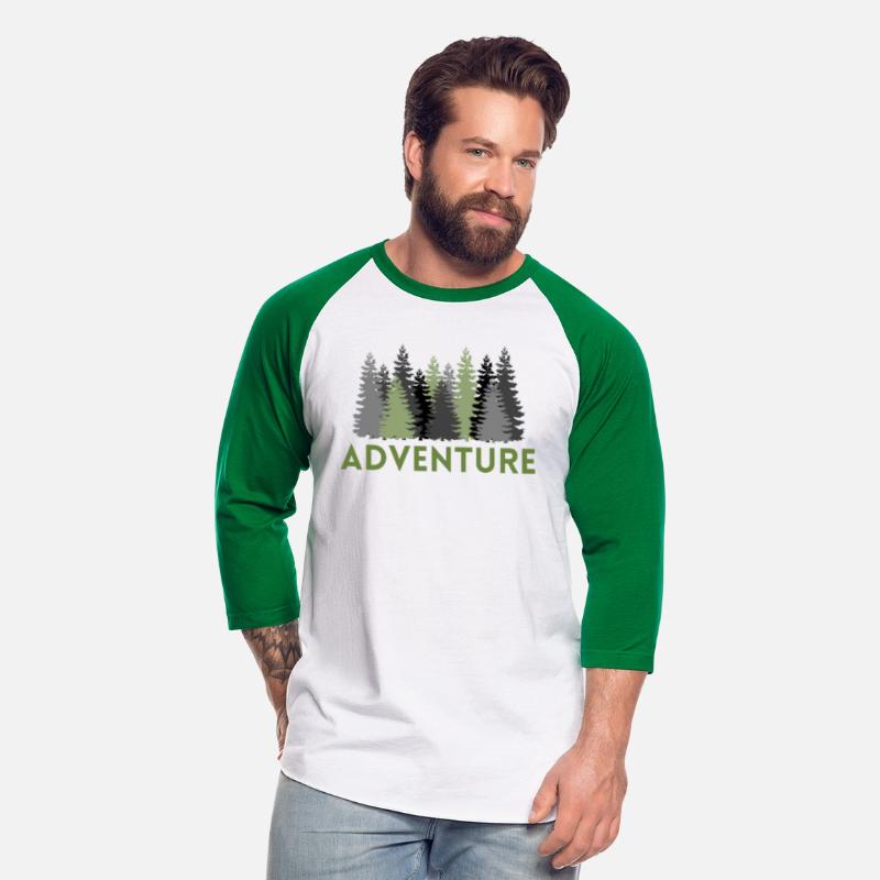ADVENTURE mode for camping in green nature