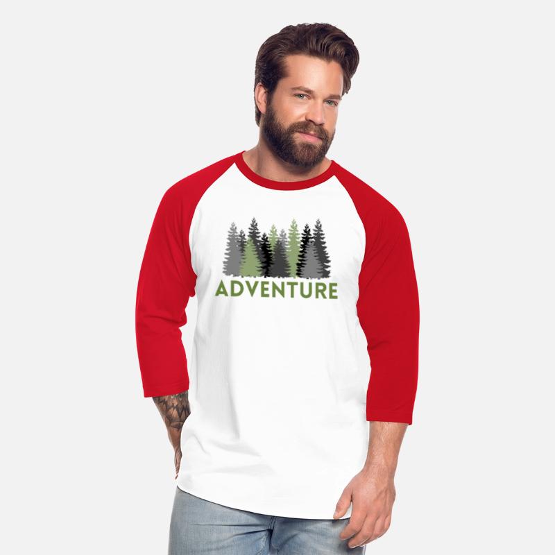 ADVENTURE mode for camping in green nature