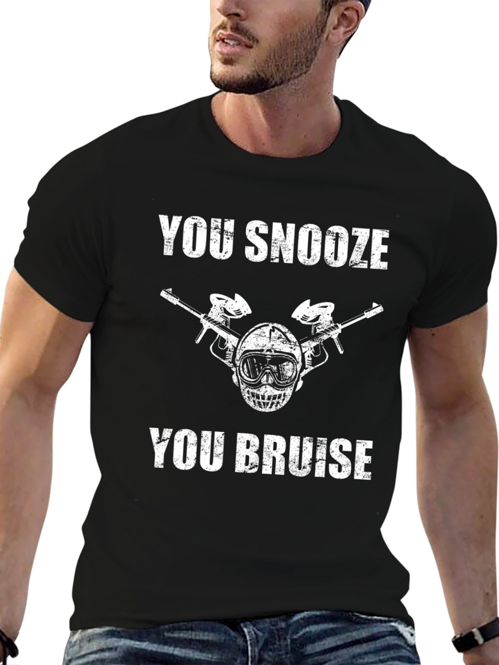 You Snooze You Bruise Paintball T-Shirt