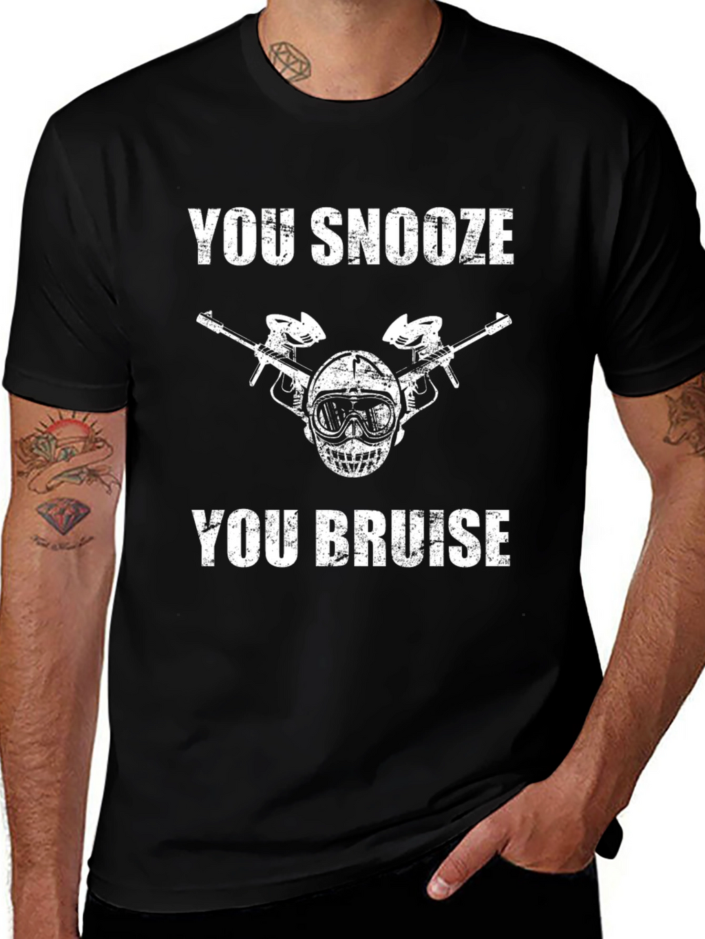 You Snooze You Bruise Paintball T-Shirt