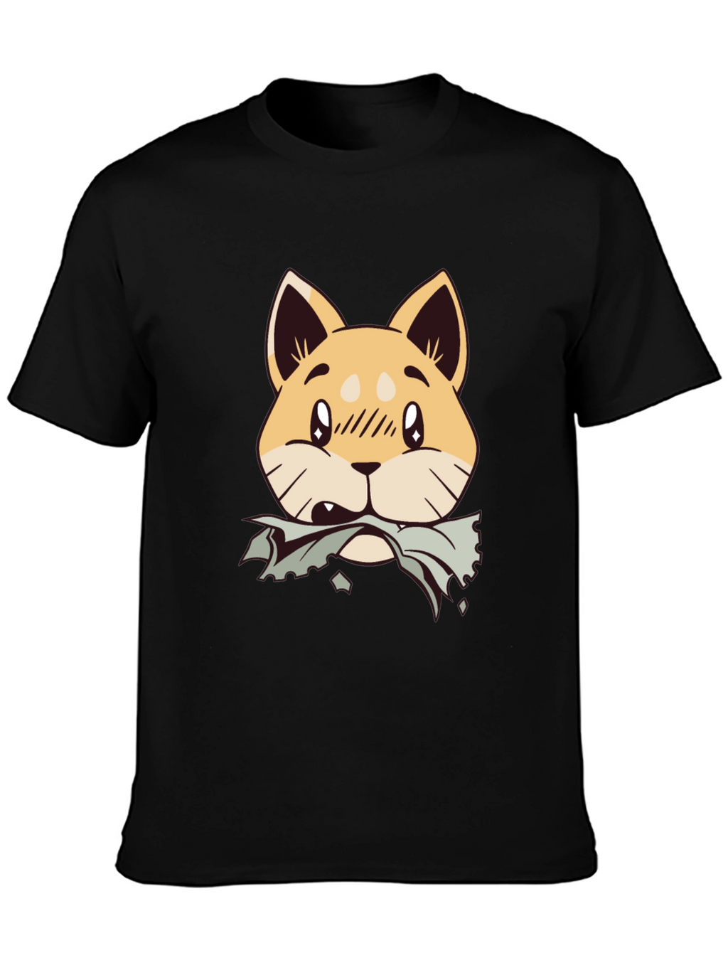 Cartoon Dog Chewing Tee