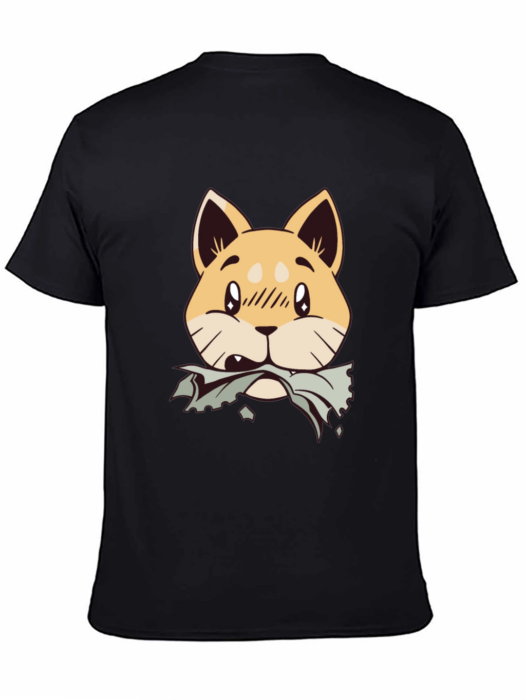 Cartoon Dog Chewing Tee
