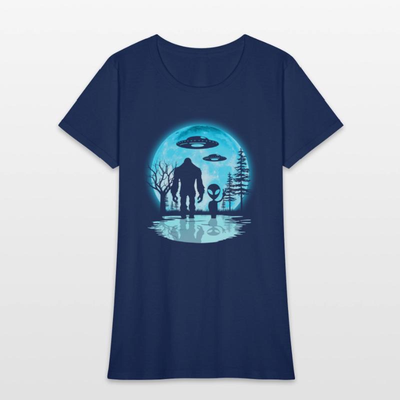 Alien And Bigfoot
