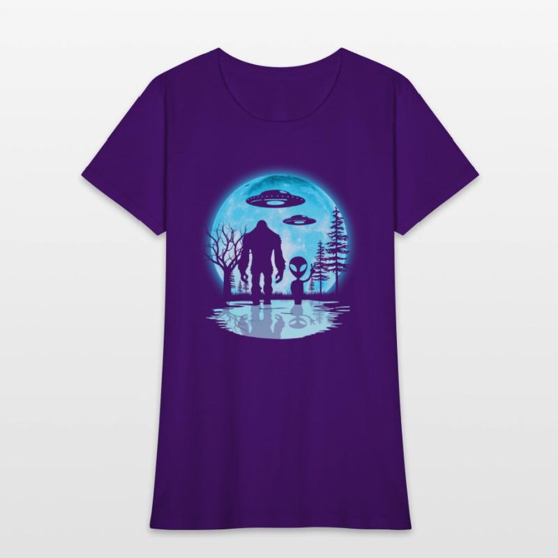 Alien And Bigfoot