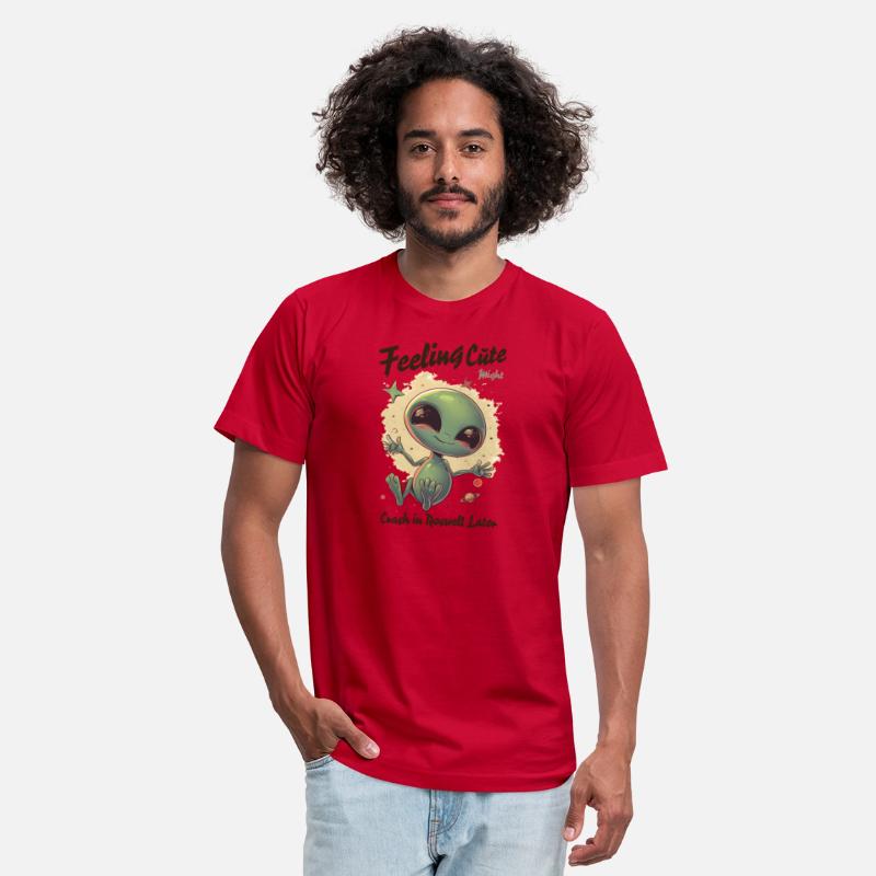 Alien Feeling Cute Might Crash in Roswell Later