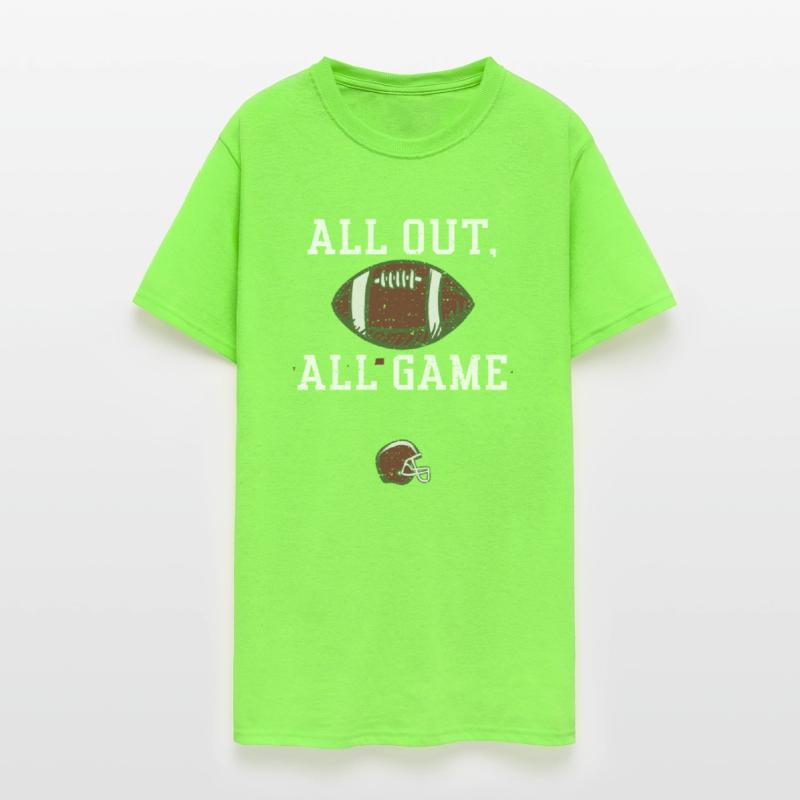 All out, all game - Football