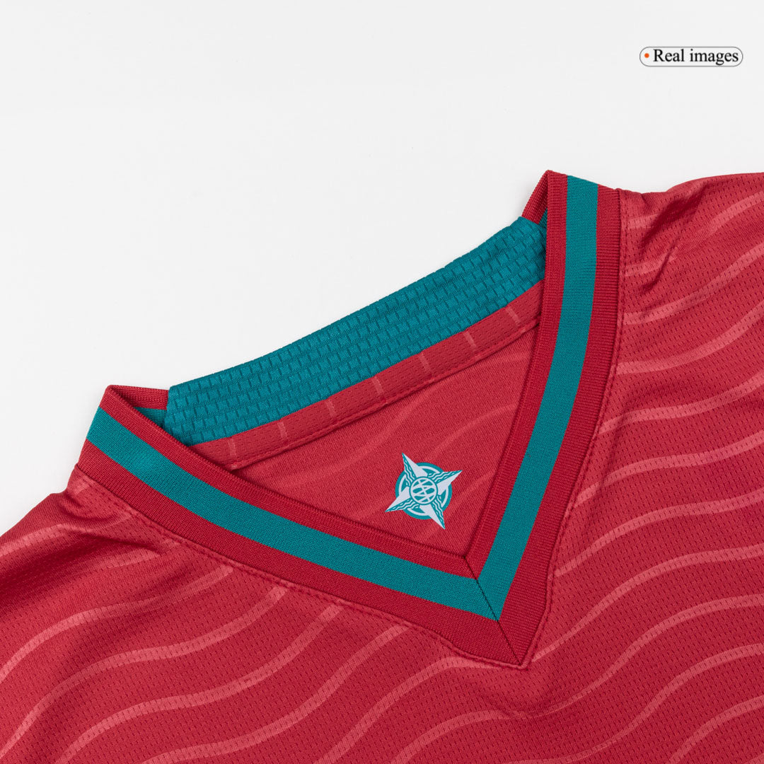 Portugal Home Soccer Jersey World Cup 2026 Red Image 4