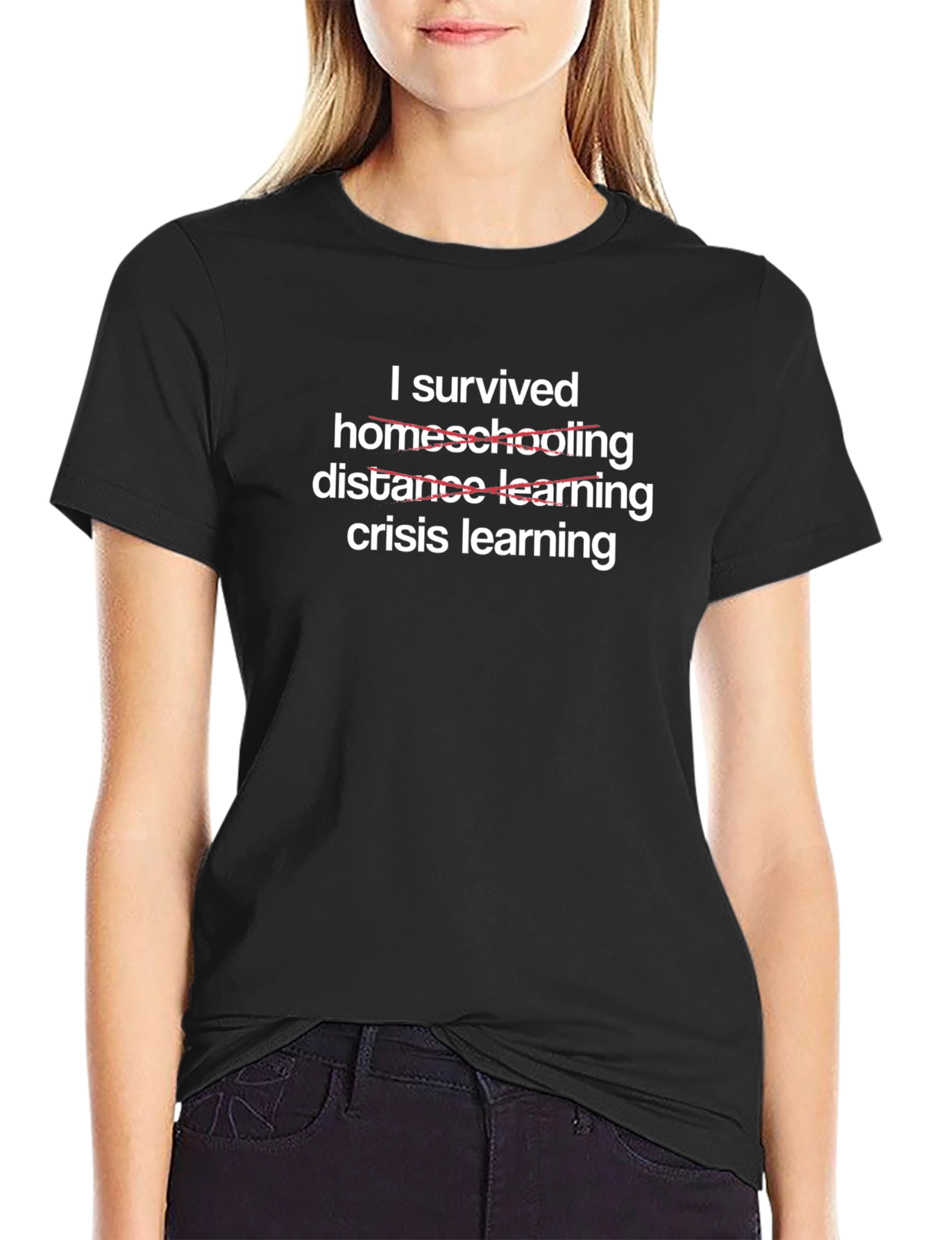 I Survived Crisis Learning T-Shirt