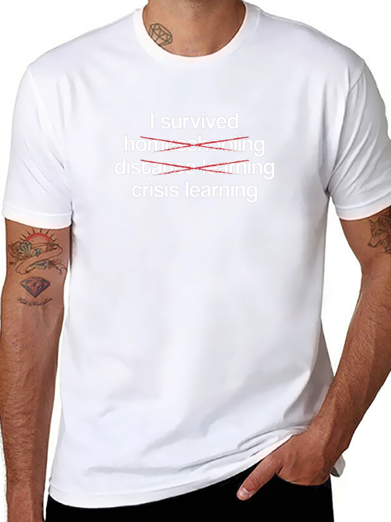 I Survived Crisis Learning T-Shirt