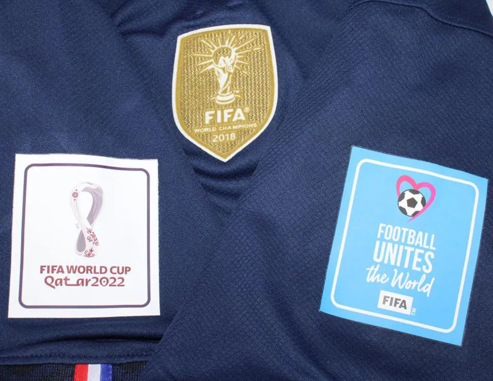 2022/23 France 1:1 Quality Home Fans Soccer Jersey Detail 4