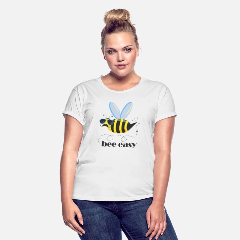 Bee character with mustache sunglasses Bee Easy
