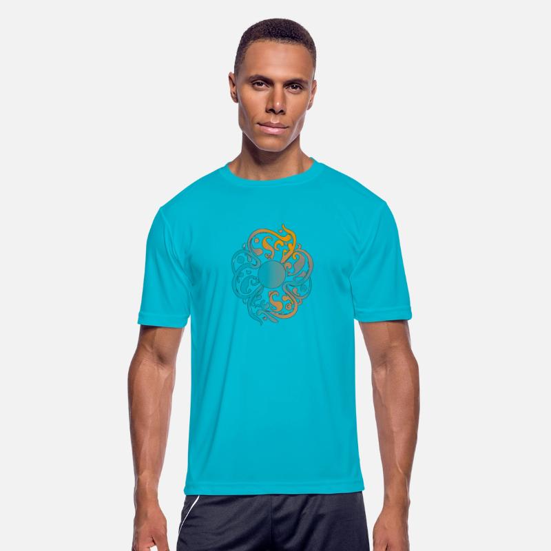 Biomorphic Mandala Desert Mirage Art