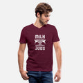 Breast Feeding Shirt, Milk Jugs Design Funny Tee,