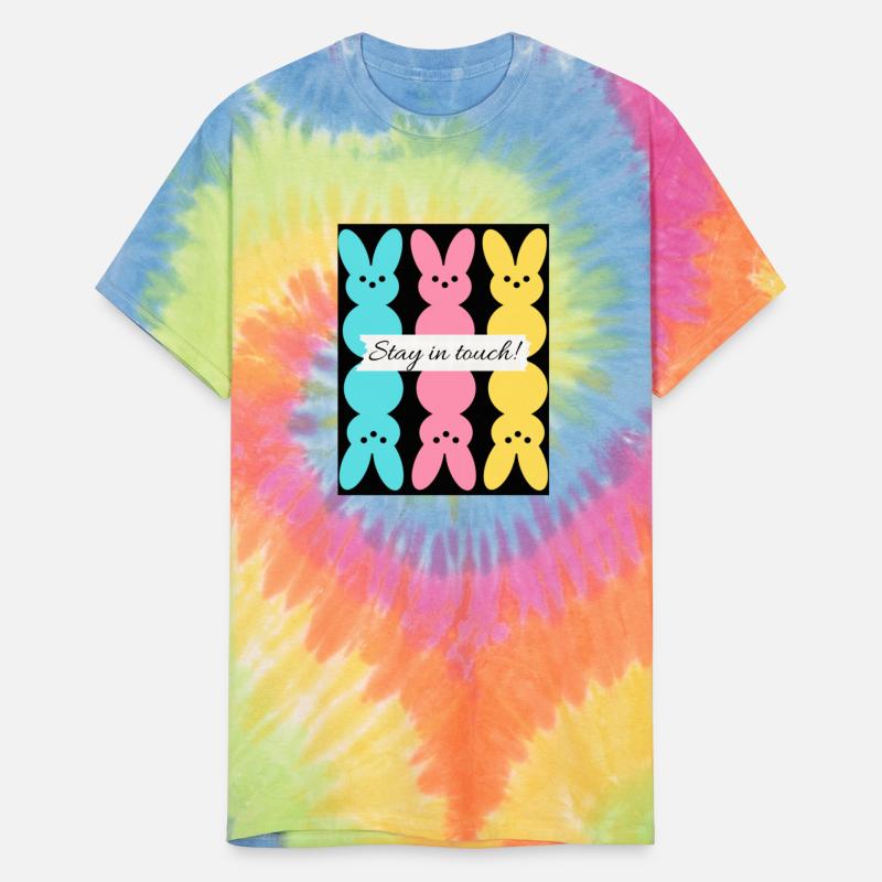 Bunny mirror print