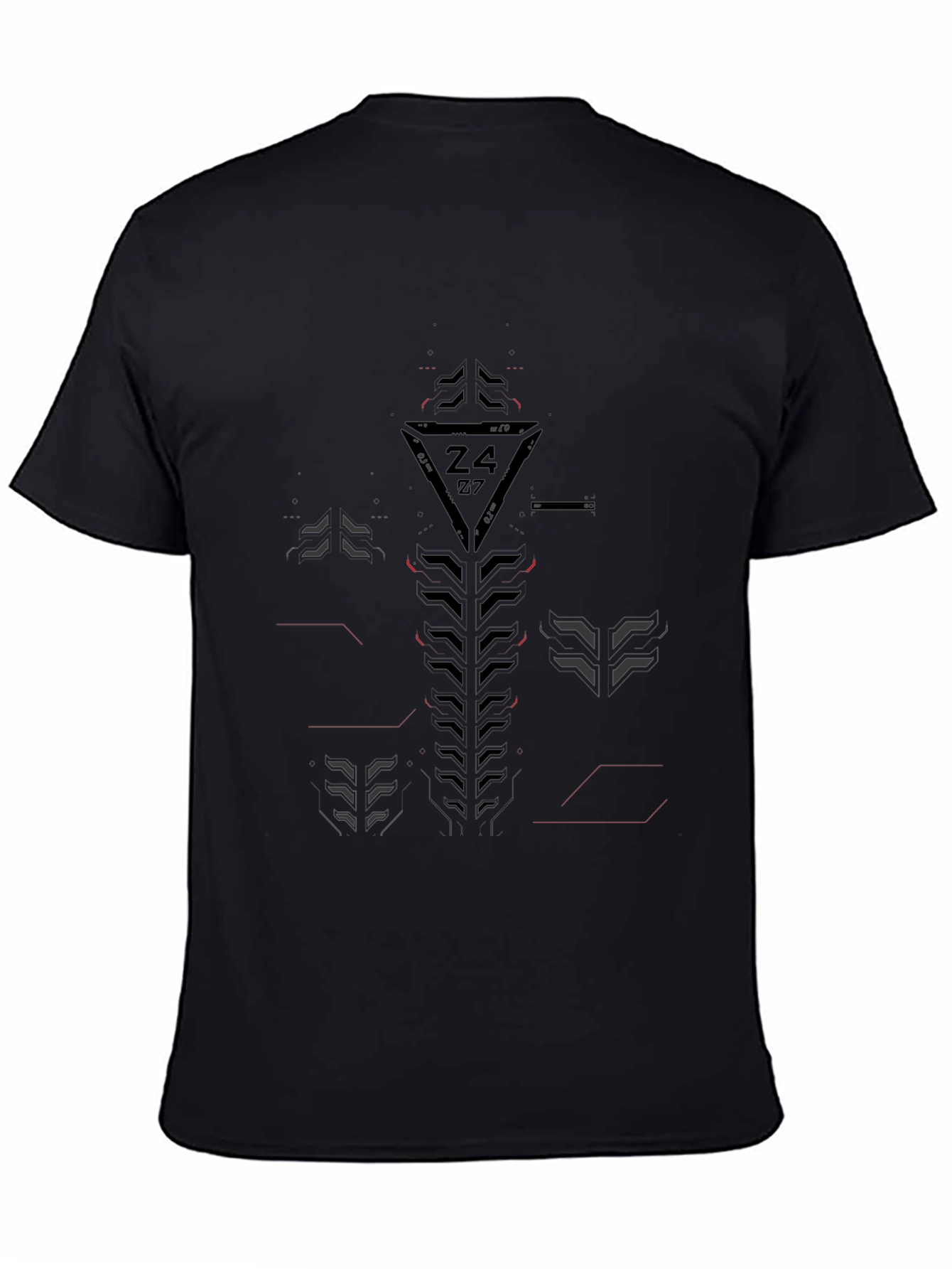 Cyberpunk Graphic Black T-Shirt