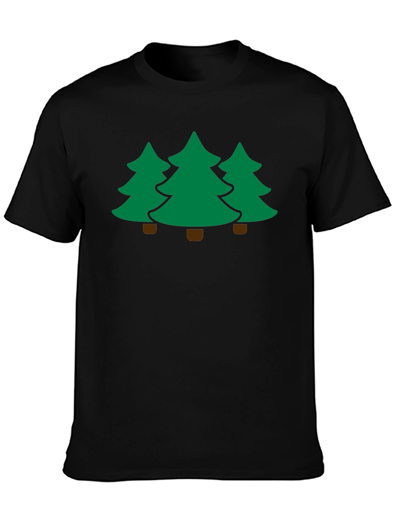 Three Trees Black T-Shirt