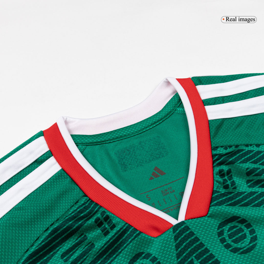 Mexico Home Soccer Jersey World Cup 2026 Green Image 4
