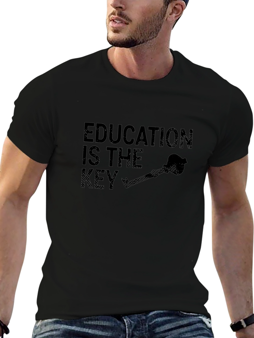 Education is the Key Graphic T-Shirt