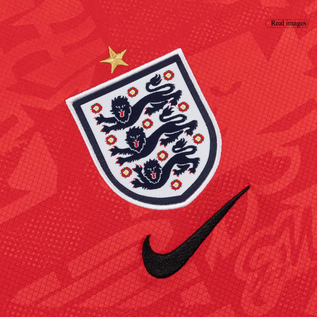 England Away Soccer Jersey World Cup 2026 Red Image 5